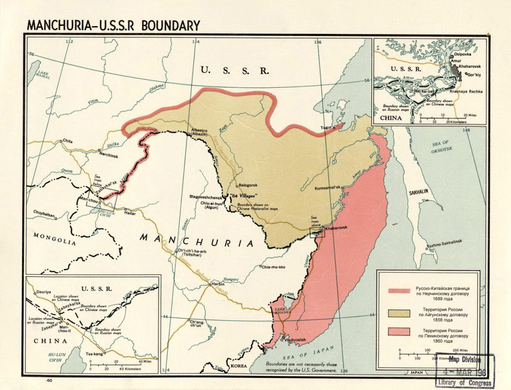 История российско-китайской границы